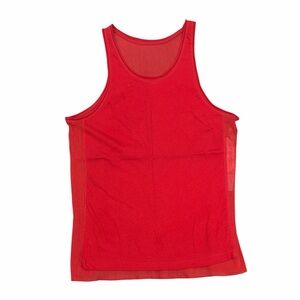 Alexander Wang NWT 100% Cotton Red Tank Top